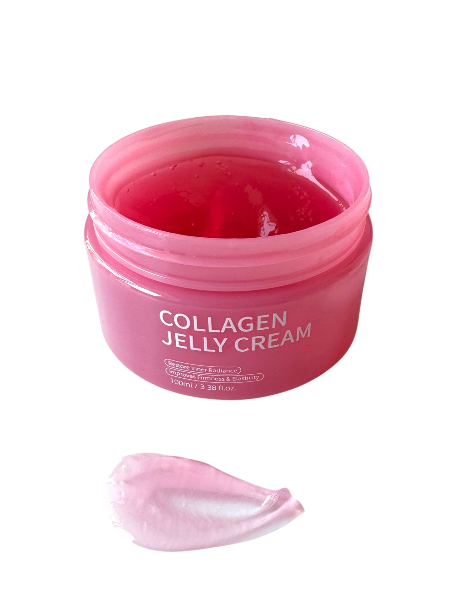 Crema facial con gelatina de colágeno
