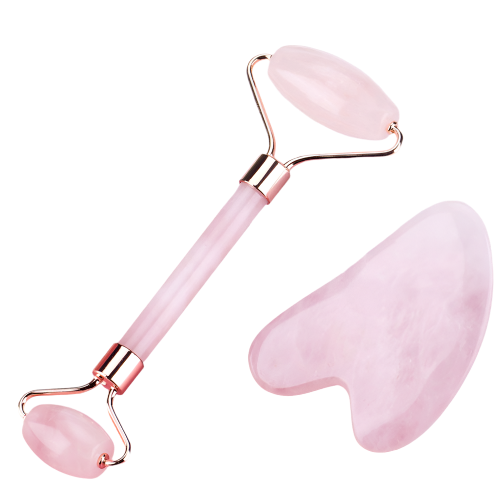 Piedra Gua Sha para masaje facial, eliminador de arrugas y lifting facial. Raspador Gua Sha.