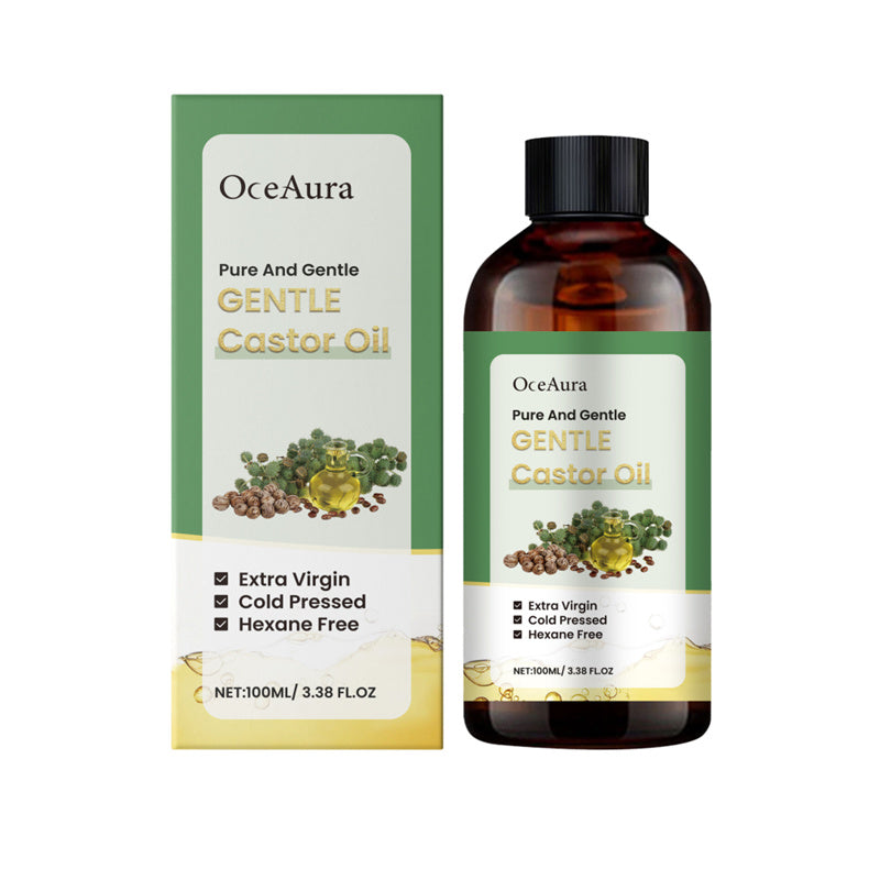 Organic castor oil with vitamin E