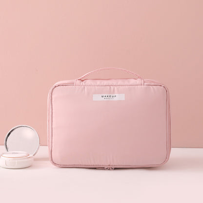 Kosmetiktasche für Reisen rosa